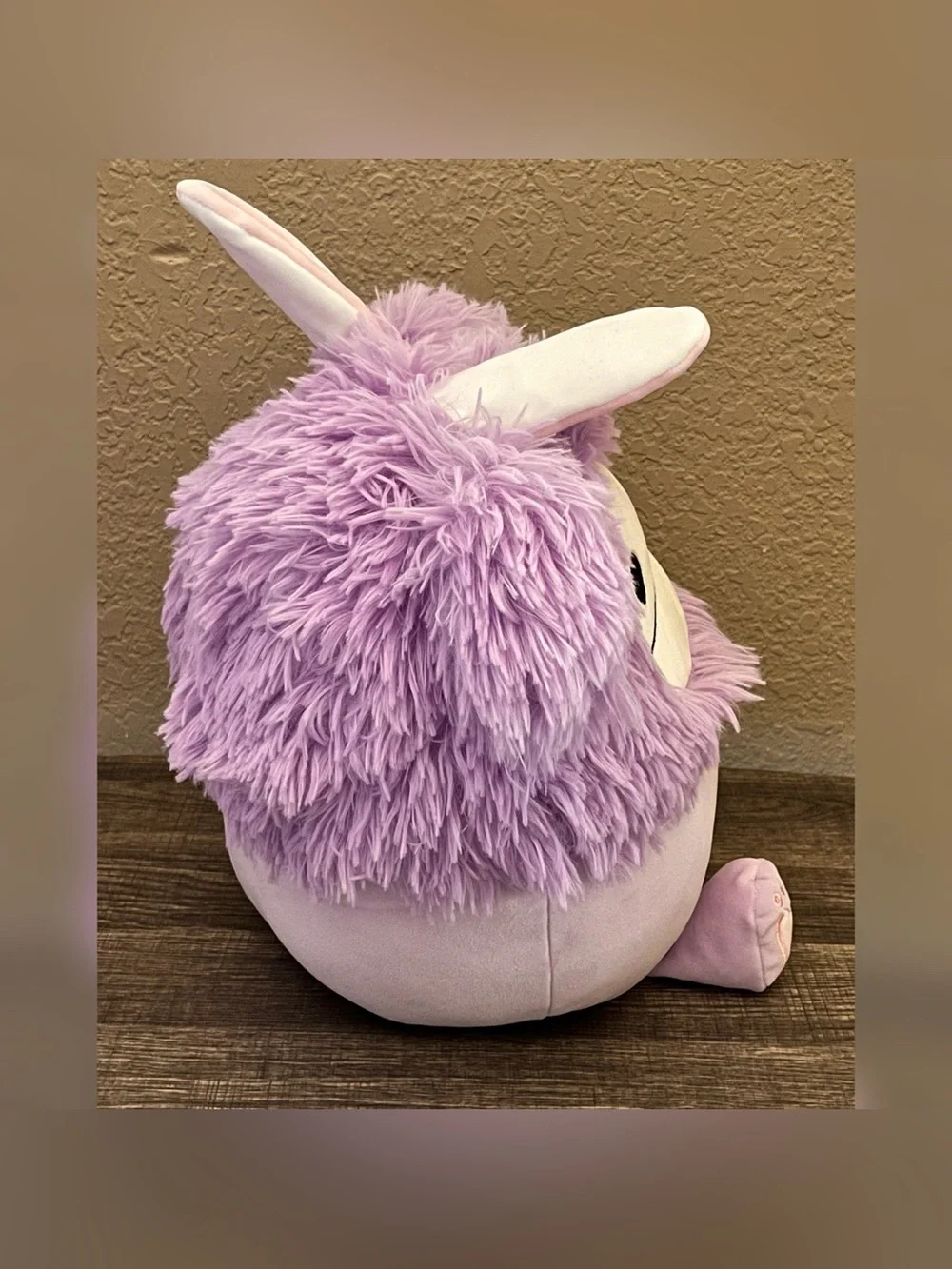 Squishmallows Dilka Lavender Bigfoot Plush with Bunny Ears Stuffed Animal 12